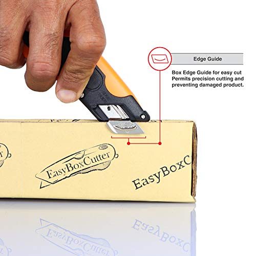 Modern Box Cutter For Retail Use - High Productivity And Unique Features With 100% Guaranttee (1500 Series, Orange) #TOP4