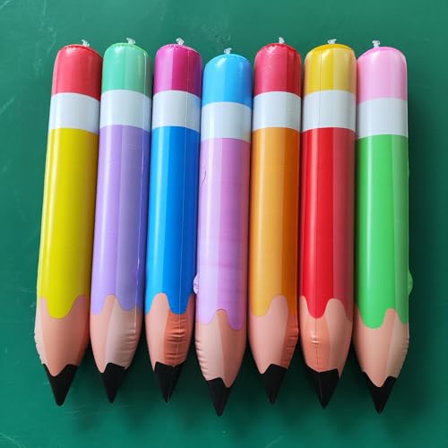 7pcs-27-Inch-Giant-Large-Inflatable-Pencil-Balloon-Back-to-School-Graduation-Decor-Hanging-Inflatable-Pencil-Classroom-Decoration-for-Back-to-School-Classroom-Garden-Room-Birthday-Party-Decorations 7pcs 27 Inch Giant Large Inflatable Pencil Balloon Back to School Graduation Decor Hanging Inflatable Pencil Classroom Decoration for Back to School Classroom Garden Room Birthday Party Decorations