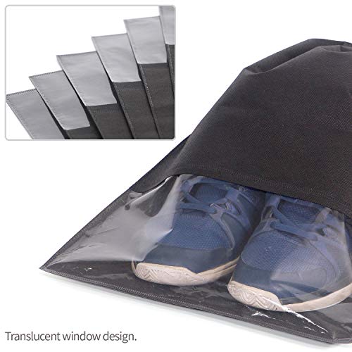 24Pcs Travel Shoe Bags Non-Woven With Rope For Men And Women Large Shoes Storage Packing Pouch Organizers #TOP2