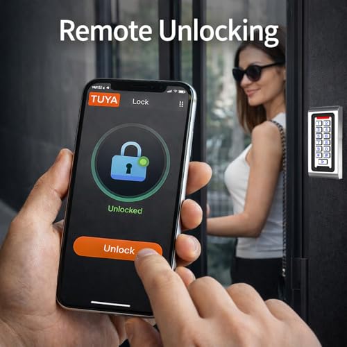 Clavier à code WiFi Tuya pour sécuriser l'entrée de votre maison