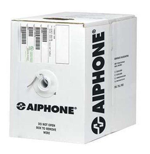 Aiphone 87200210C 20-AWG 2-geleider Middencapaciteit Effen Zonder hieldraad, PE-isolatie, 1.000 voet door Aiphone