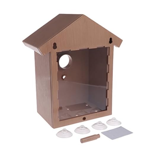 STARSHINE Window Bird Breeding with Removable Tray, Drain Holes and Suction Cups. Easy to Clean. Great Gift. Guaranteed For All Weather-DIY Nest Home