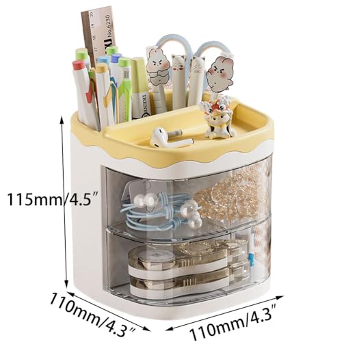 Organizador de escritorio con cajones - 50% de descuento