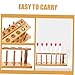 Anneome 6hole Test Tube Rack Organizer for Laboratory and Research Securely Holds Experiment Tubes Versatile Storage for Scientific and Industrial Use