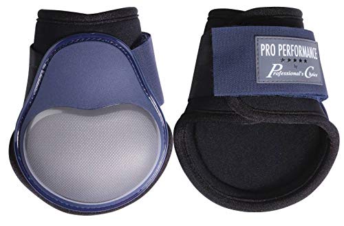 Professional's Choice Sports Medicine Products Pro Performance Fetlock Horse Boots Equestrian Sports Navy