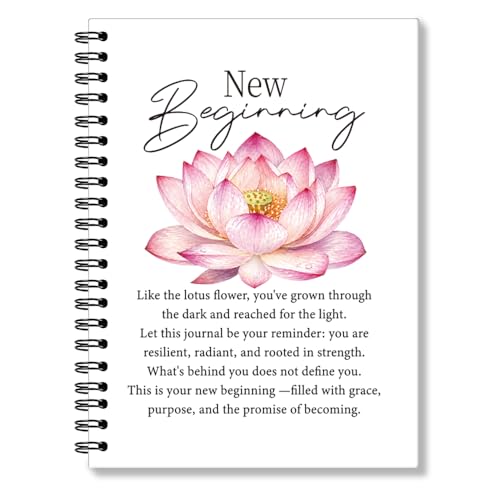 Carnet de notes à spirale pour femme avec réglure rigide lignée
