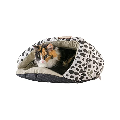 Image of Armarkat Paw Print Cat Bed Size, 20-Inch by 11-Inch