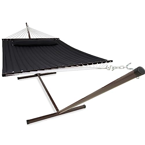 VITA5 Hängematte Outdoor - Hängematte mit Gestell für den Garten, Pool &...