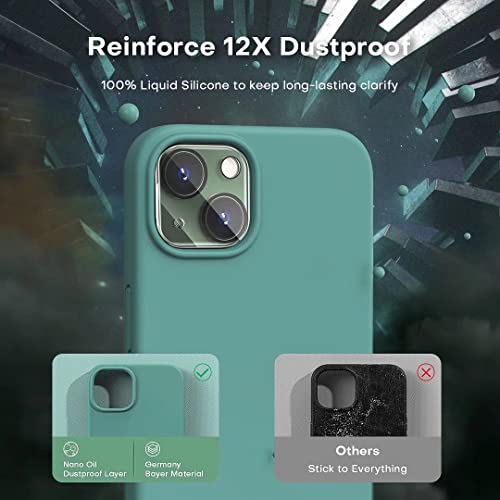 TOCOL Silicone for iPhone 13 Case 6.1-Inch - Image 4