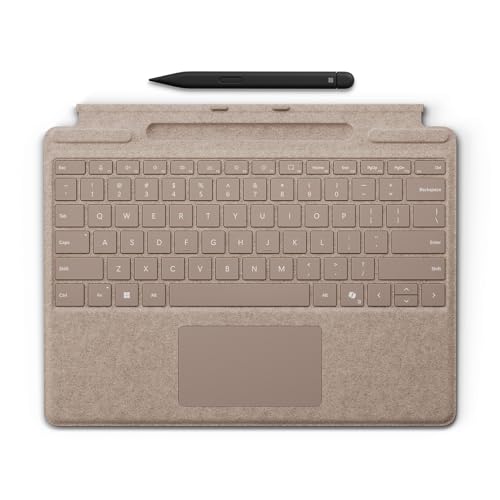 マイクロソフト Surface Pro キーボード（ペン収納ペン付　ブラック 法人向け Surface Pro 13 インチ キーボード スリム ペン付き