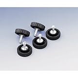 Lieferumfang: 5 Geräteschrauben, Gewindezapfen: A 1/4 zoll, Gewindebohrung: B 1/4 zoll, Durchmesser 3 cm, Länge: 1.5 cm, Material: Kunststoff / Metall