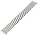 Voguestrap TX021W Allstrap 16-22mm Silver Regular-Length Wide Expansion Watch Band
