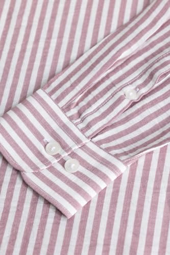 Image of SNITCH Stripehaven Mauve Stripe Shirt