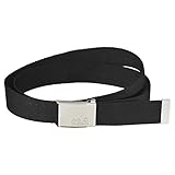 [page_title]-Jack Wolfskin Gürtel WEBBING BELT WIDE, black, ONE SIZE