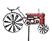 Produktbild DanDiBo Gartenstecker Metall Traktor XL 160 cm Trecker Rot 96105 Windspiel Windrad Wetterfest Gartendeko Garten Gartenstab Bodenstecker