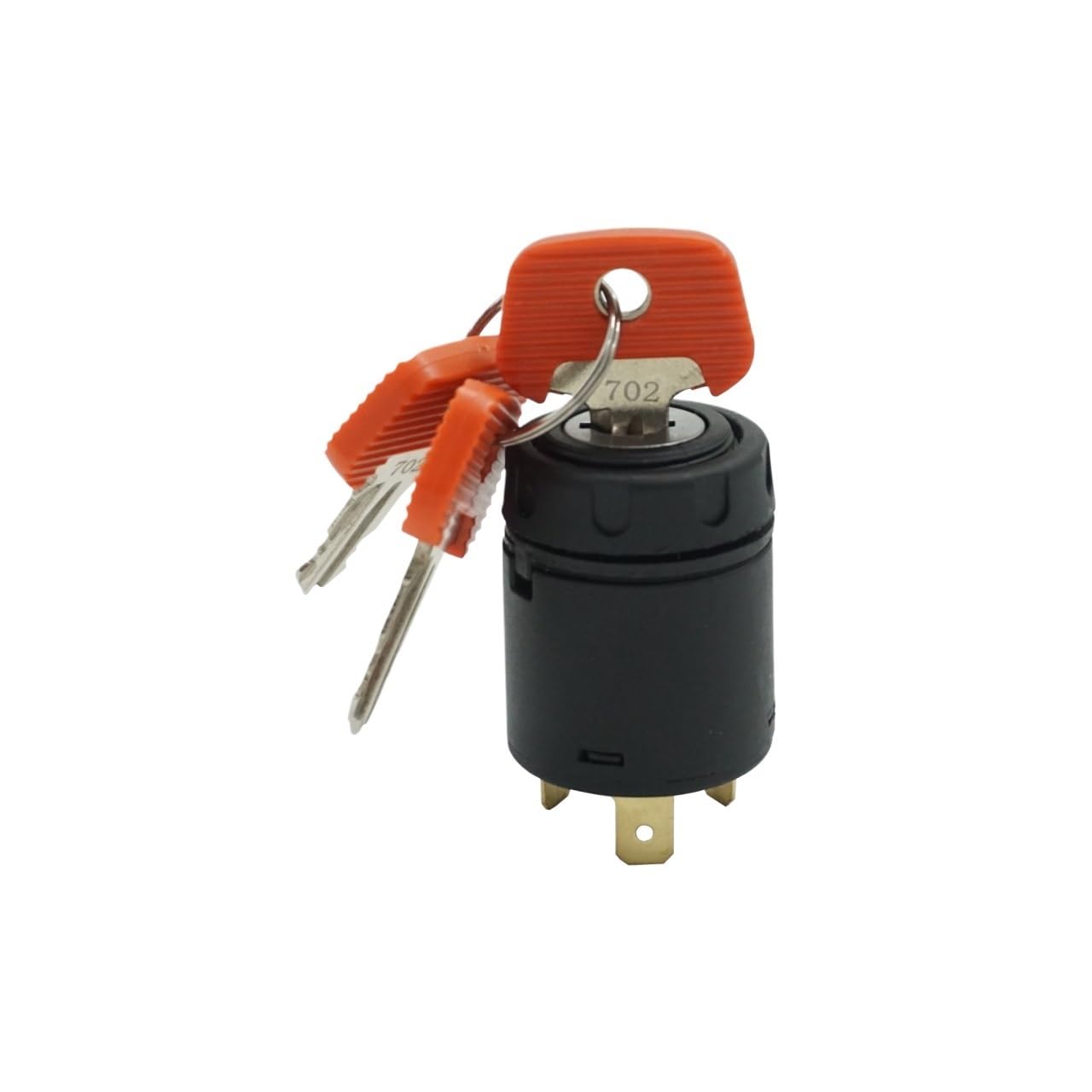 Chiave Interruttore Accensione In Acciaio Inox Per Carrello Elevatore L14/16 – Ricambio 7915492618 Con 2 Chiavi