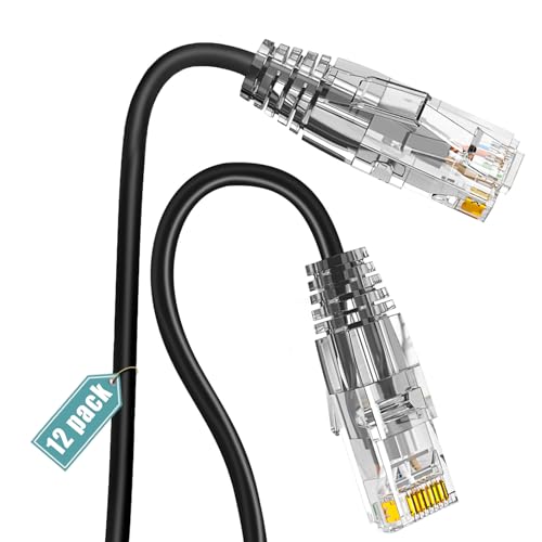 Comodità: il cavo patch cat6a corto consente di risparmiare tempo e denaro durante il taglio e la crimpatura di cavi personalizzati nel pannello patch, rendendolo un'ottima soluzione per il collegamento di pannelli patch a switch e vari altri dispositivi ad alte prestazioni.