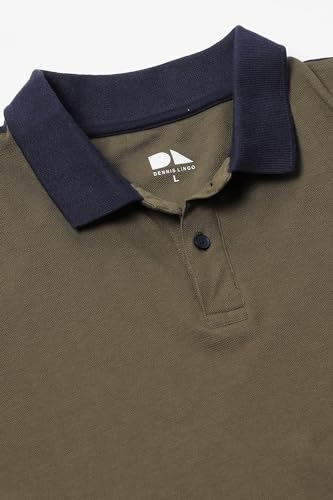 Image of Dennis Lingo - Solid Men's Cotton Polo Neck Regular Fit T-Shirt