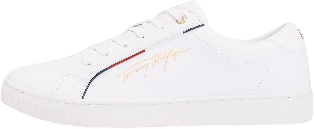 Tommy Hilfiger Women Cupsole Sneaker Tommy Signature South Korea