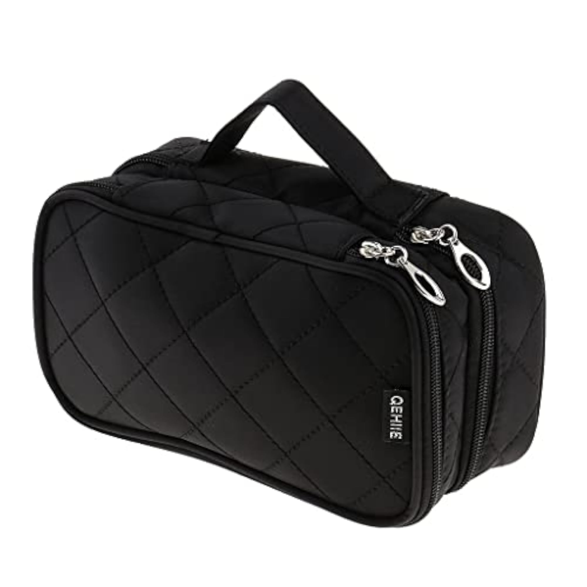 2 Layered Waterproof Travel Organizer Cosmetic Bag