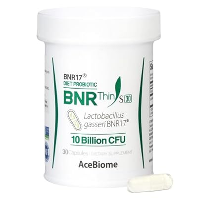 BNRThin S30, Lactobacillus Gasseri BNR17, 10 Billion CFU , 30Capsules