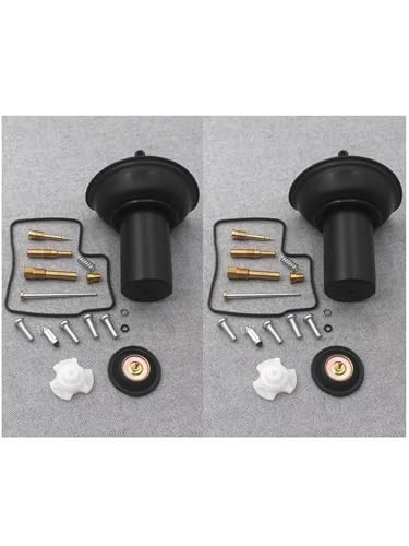 Kit r&eacute;paration carburateur VLX400 joint membrane aiguille flotteur moto