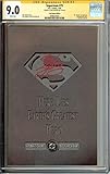 Autographed. CGC 9.0 NM. Superman #75 Polybag Edition Signed Dan Jurgens