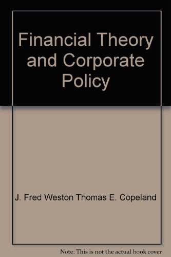 Financial Theory and Corporate Policy
