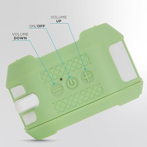 Image of Altec Lansing HYDRATREK Magnetic Bluetooth Speaker, Waterproof IP67, Portable Speaker, True Wireless Pairing, USB-C Quick Charge, 3.7V 400mAh Battery, Voice Assistant, Perfect for Any Adventure