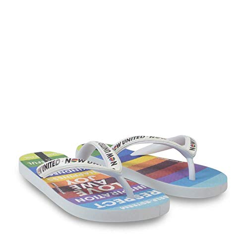 Chinelo Now United, Ipanema Kids, Criança Unissex, Branco/Azul/Preto, 36