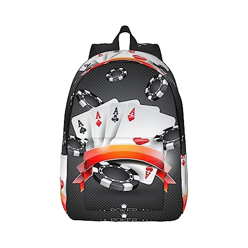 FRESQA Carttoon Cat Durable College Casual Senderismo Daypack,Tablet bolsa de almacenamiento,...