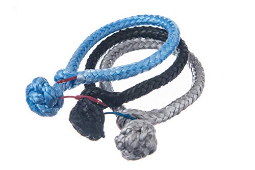 New Marine Dyneema rope shackle, 5 mm, silver, breaking load more than 2000 kg - Image 2
