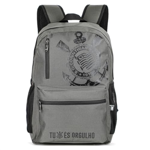 Mochila Futebol Esportiva Escolar Corinthians Poderoso Timão