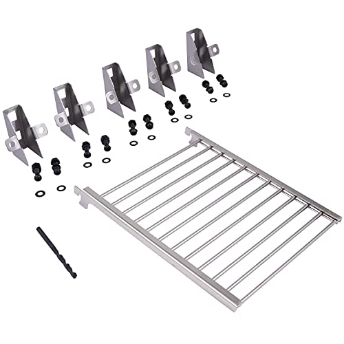 Oklahoma Joe's 5959598W06 Longhorn Flex Racks Bracket Kit, Silver