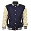 Navy blue/cream