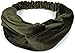 Produktbild styleBREAKER Damen Haarband in Samt Optik mit Twist Knoten und Gummizug, Stirnband, Headband, Haarschmuck 04026027, Farbe:Oliv