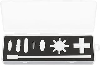 Magnetic Stir Bar Set 8PCS – PTFE Stirring Rod & Magnetic Stirrer Bars for Lab Mixer, Mycology, Beaker, Hot Plate, Stir Plate, Stirrer Set with Retriever Stick