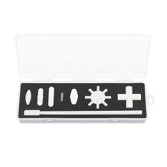 Magnetic Stir Bar Set 8PCS PTFE Stirring Rod & Magnetic Stirrer Bars for Lab Mixer, Beaker, Hot Plate, Stir Plate, Stirrer Set with Retriever Stick, High-Temp Glass Stir Bar 350C