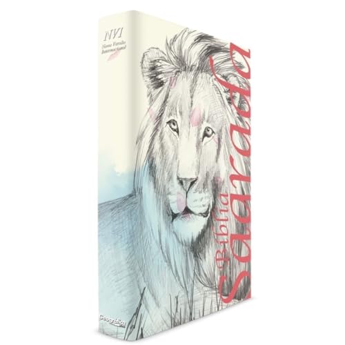 Bíblia leão traços – Capa dura – NVI – Book7: