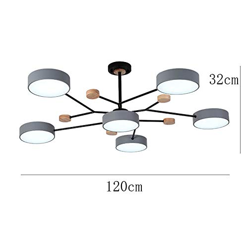 Éclairage de Sputnik 6 LED orientable lustre salon économie énergie - 4