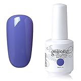 Elite99 Gel Nail Polish Soak Off UV LED Nail Lacquer Varnish Gel Polish Nail Art Manicure 15ML (1335 - Purple)