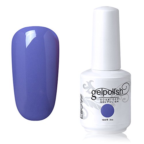 Elite99 Gel Nail Polish Soak Off UV LED Nail Lacquer Varnish Gel Polish Nail Art Manicure 15ML (1335 - Purple) Elite99 Gel Nail Polish Soak Off UV LED Nail Lacquer Varnish Gel Polish Nail Art Manicure 15ML (1335 - Purple)