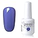 Elite99 Soak-off Gel Polish Lacquer Nail Art UV LED Manicure Varnish 15ml Corn Flower Blue 1335