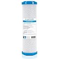 Aquasure Pioneer Series 1 Micron Solid Coconut Shell Carbon Block Water Filter - 10" x 2.5"