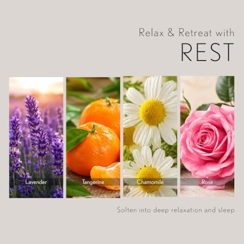 Image of TARA Spa Therapy Rest Body & Massage Oil - Premium Organic Oil for Deep Relaxation & Rest, 100% Pure Essential Oils, Lavender, Chamomile & Sandalwood, 4 oz