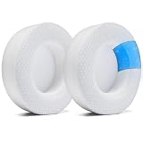 WC FreeZe Virtuoso Pro - Cuscinetti in gel rinfrescante per cuffie Corsair Virtuoso Pro realizzate da Wicked Cushions - Comfort, durata e isolamento acustico migliorati | White