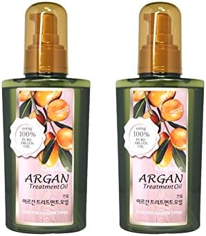 Argan Oil For Hair Care & Styling Treatment Confume Argan Oil 100% 120 ml x 2
