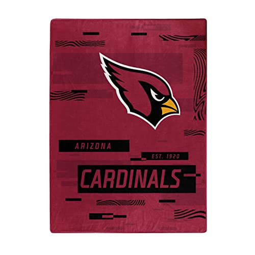 Northwest NFL Arizona Cardinals 60x80 Digitize Design Raschel Thow Blanket (Arizona Cardinals)