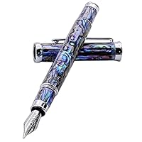 Amazon | LACHIEVA LUX 高級油性ボールペン 天然貝殻 鮑 アワビ ドイツ