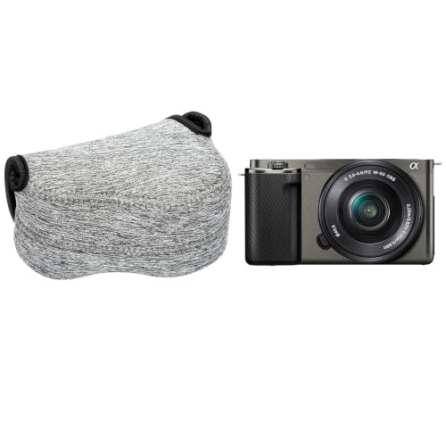 Neoprene Camera Case for Sony ZV-E10 II A6600 +16-50mm Lens Leica D-LUX 8